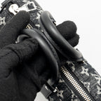 Louis Vuitton Nigo Keepall XS Monogram Drip Denim/Leather Black SHW