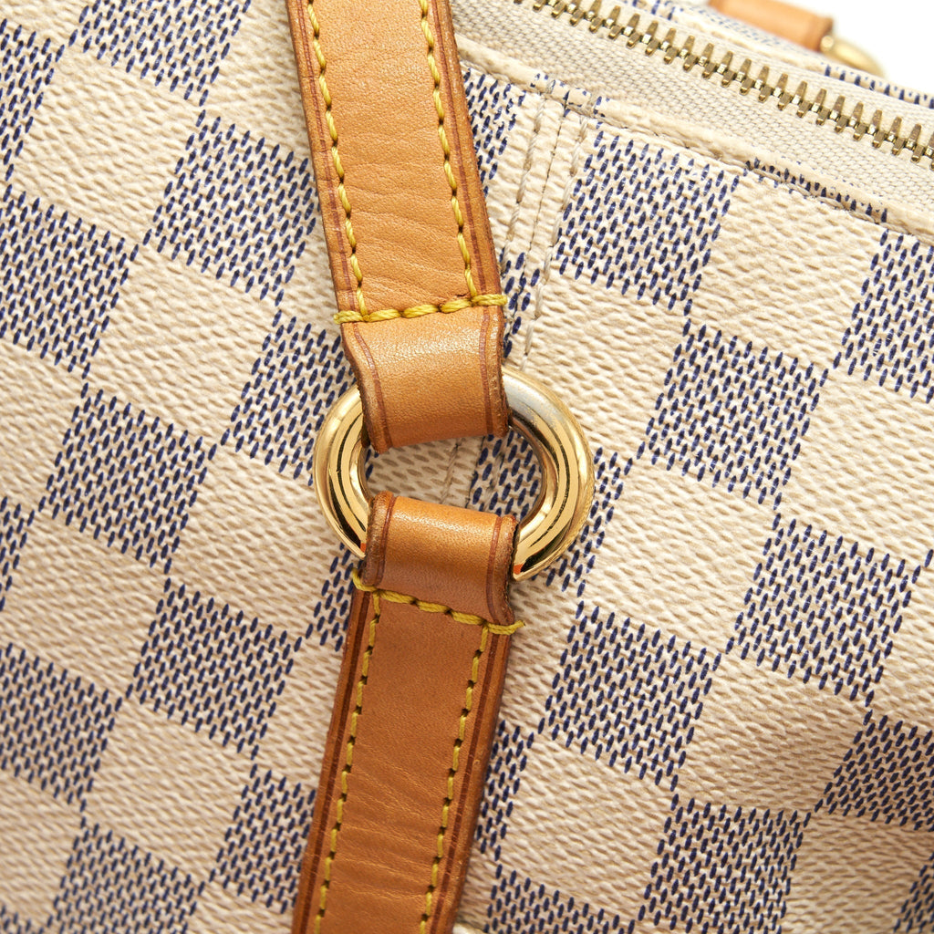 LOUIS VUITTON DAMIER AZUR TOTALLY MM SHOULDER BAG
