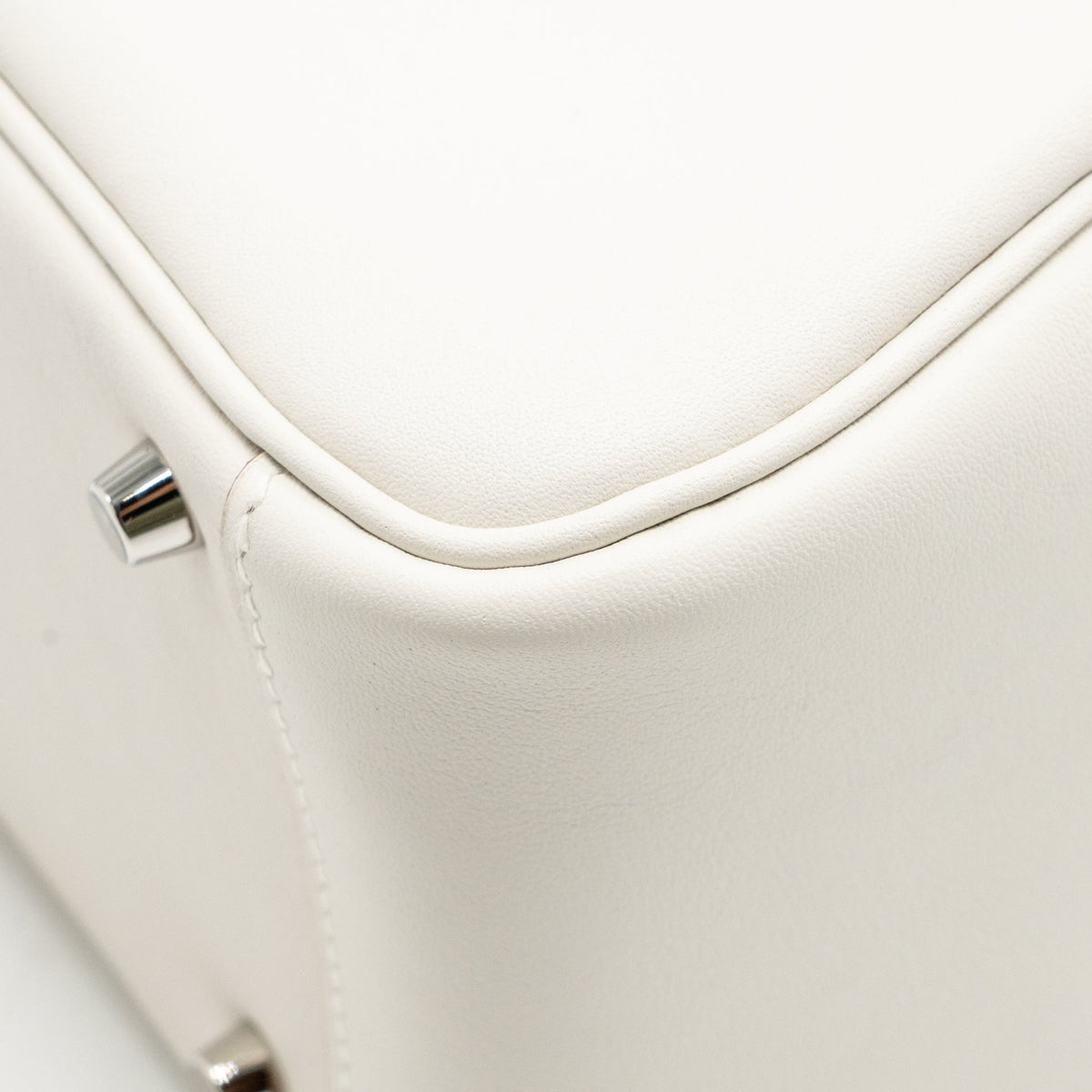 Hermes Mini Lindy Swift gris pale / gris Meyer SHW