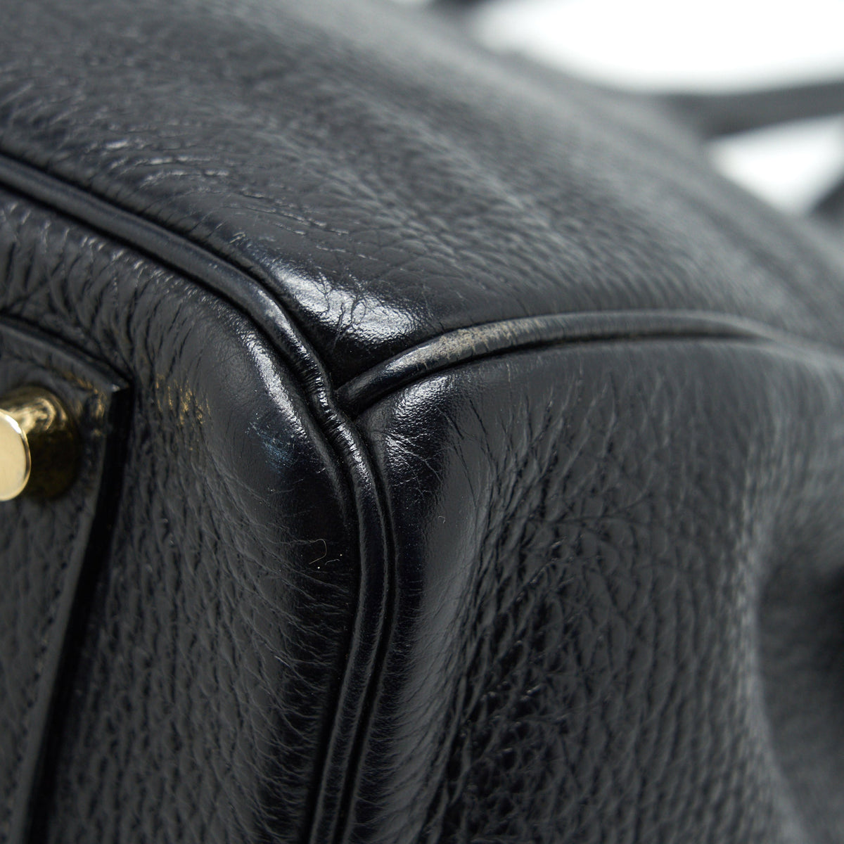HERMES BIRKIN 35 CLEMENCE BLACK GHW