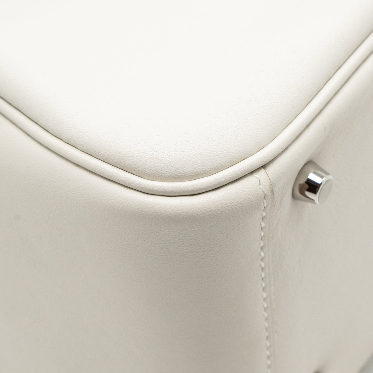 Hermes Mini Lindy Swift gris pale / gris Meyer SHW
