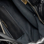 Chanel 25k Medium Bow Bag Lambskin Black GHW (microchip)