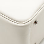 Hermes Mini Lindy Swift gris pale / gris Meyer SHW