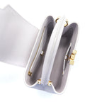 LOUIS VUITTON CAPUCINES BB BRUME GREY GOLD HARWARE WITH ABALONE-SHELL