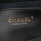 Chanel 25k Medium Bow Bag Lambskin Black GHW (microchip)