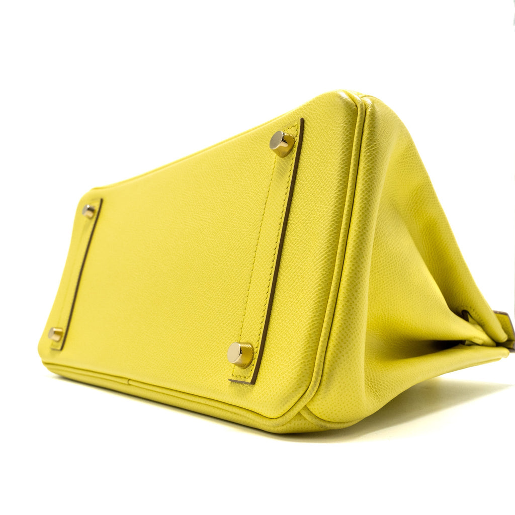 Hermes Birkin30 Epsom Lime GHW