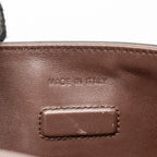 Dior Diorever Bag Pebbled Leather Dark Brown SHW