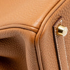 HERMES BIRKIN25 TOGO GOLD GHW