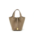 Hermes picotin 18 Lock Bag Etoupe GHW