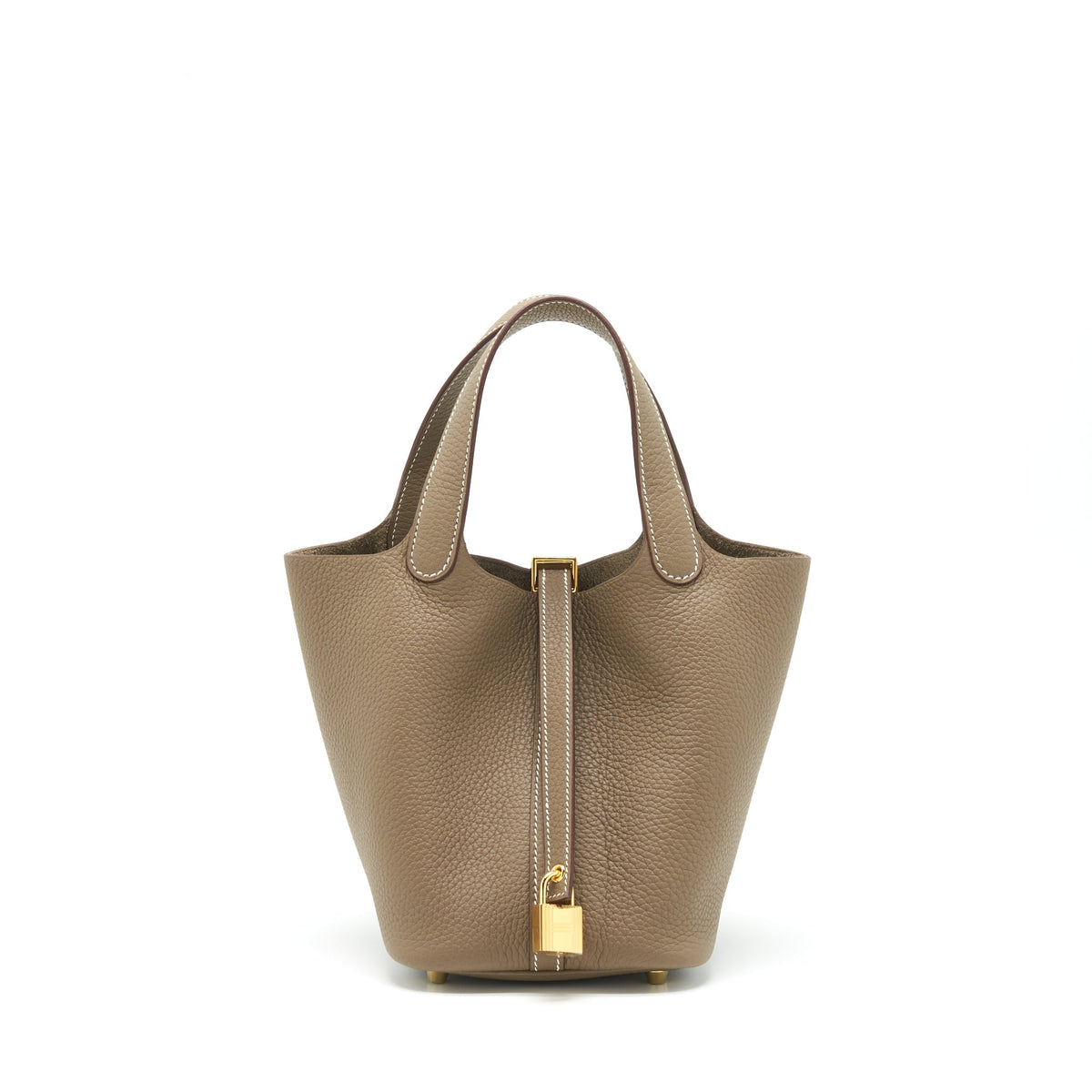 Hermes picotin 18 Lock Bag Etoupe GHW
