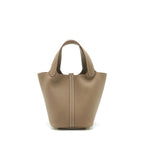 Hermes picotin 18 Lock Bag Etoupe GHW