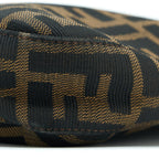 FENDI VINTAGE ZUCCA SHOULDER BAG CANVAS SHW