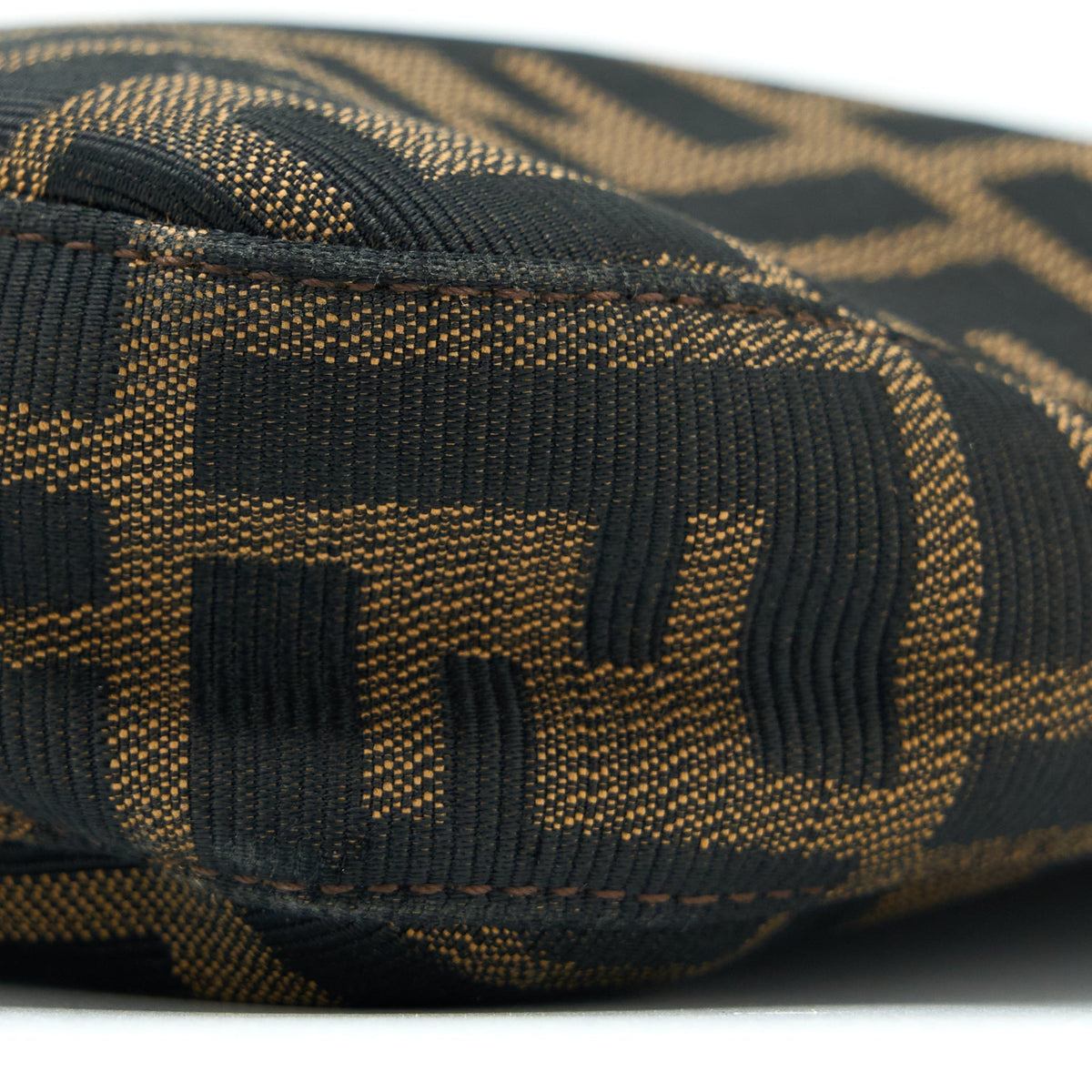 FENDI VINTAGE ZUCCA SHOULDER BAG CANVAS SHW