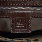 FENDI VINTAGE ZUCCA SHOULDER BAG CANVAS SHW