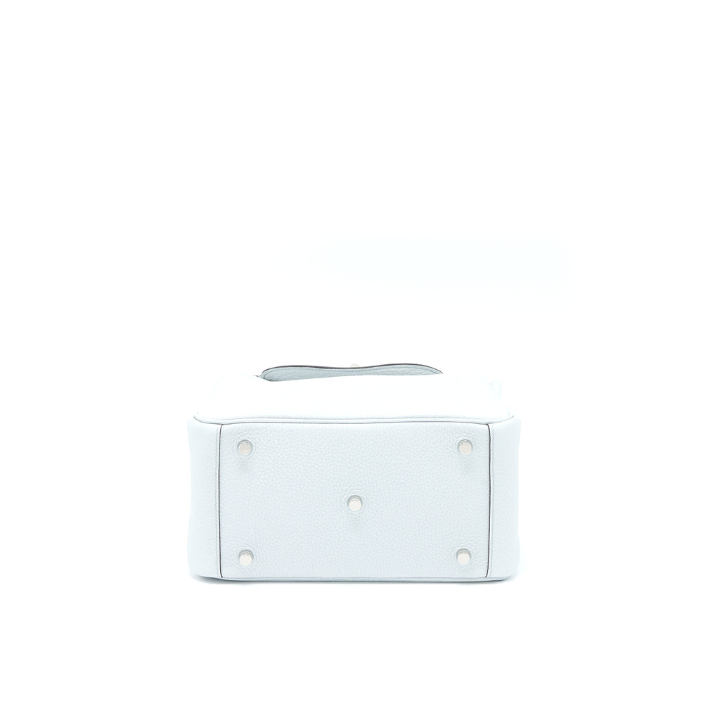 Hermes Lindy 26 Clemence Blue Pale SHW