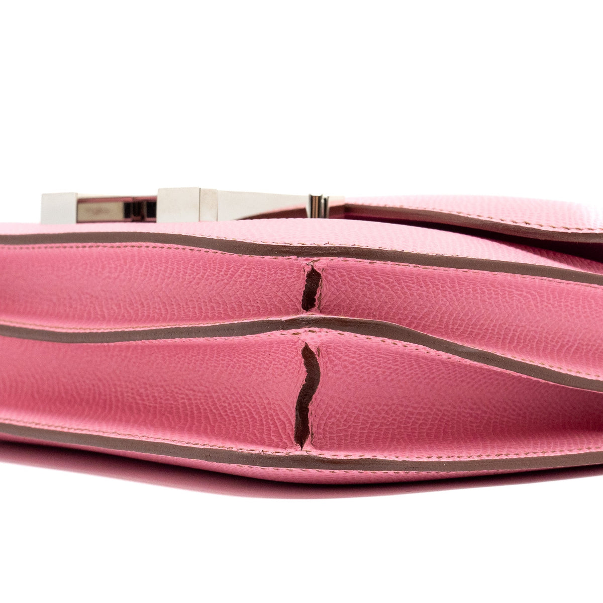Hermes Mini Constance Epsom 5p Bubblegum Pink SHW