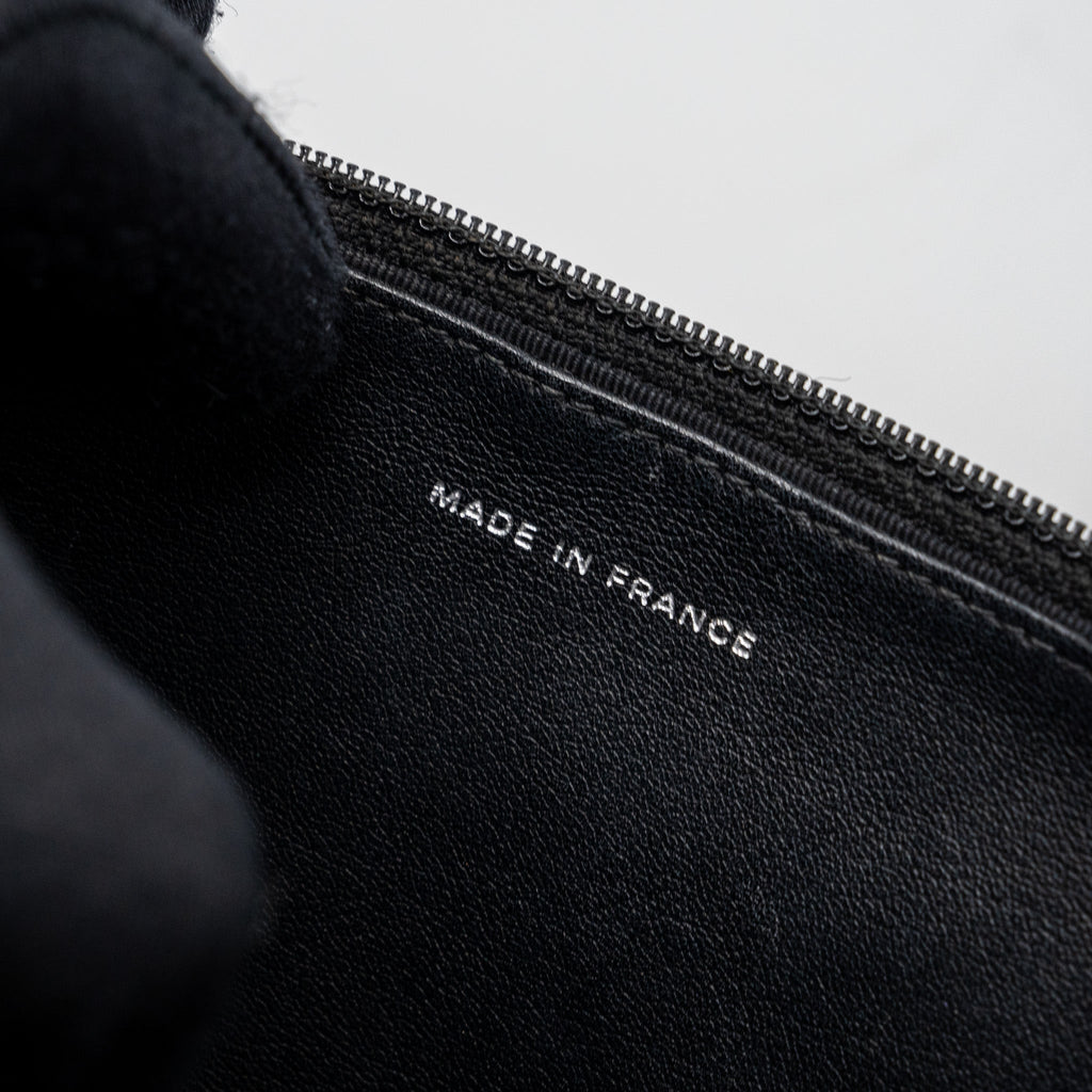 CHANEL CLASSIC WALLET ON CHAIN PATENT BLACK SHW