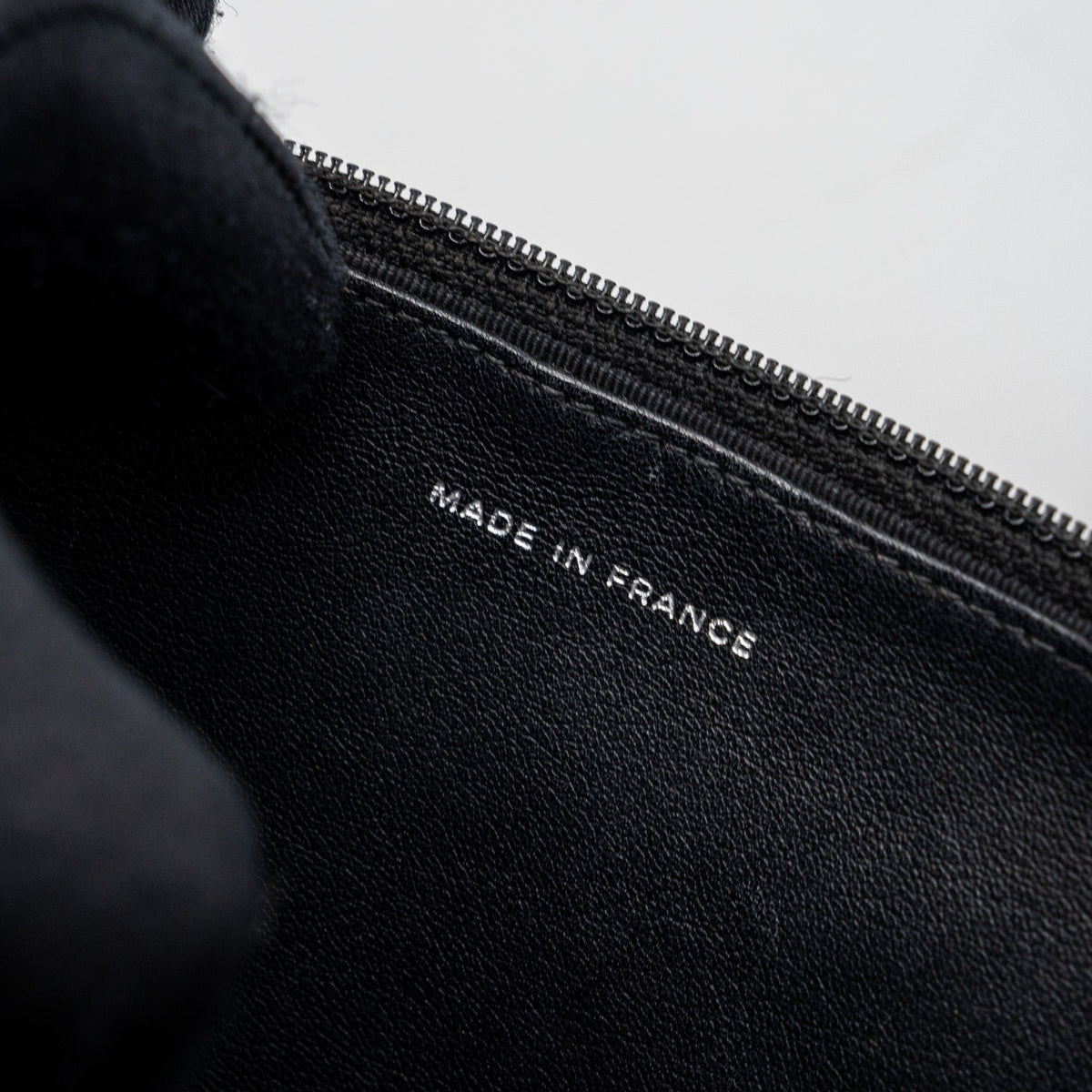 CHANEL CLASSIC WALLET ON CHAIN PATENT BLACK SHW