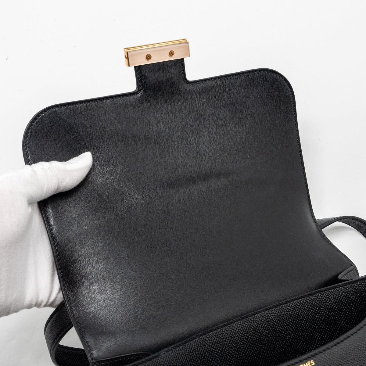 Hermes Constance 24 epsom black RGHW