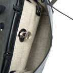 HERMES HERBAG ZIP 31 CANVAS/LEATHER BLACK SHW