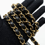 CHANEL MEDIUM CLASSIC DOUBLE FLAP BAG CAVIAR BLACK GHW(MICROCHIP)
