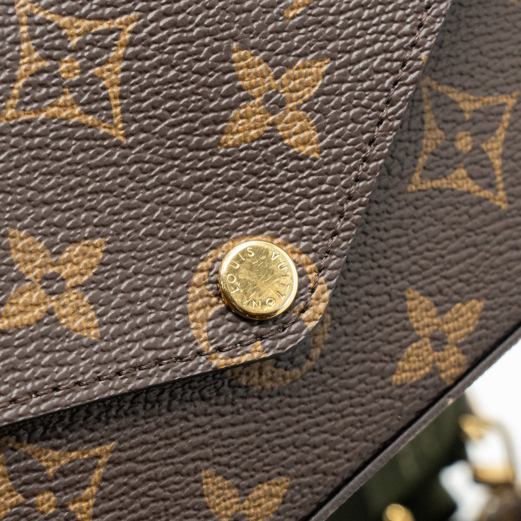 LOUIS VUITTON FELICIE STRAP & GO MONOGRAM CANVAS GHW (NEW VERSION)