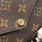 LOUIS VUITTON FELICIE STRAP & GO MONOGRAM CANVAS GHW (NEW VERSION)