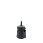 CHANEL 22S TOP HANDLE VANITY LAMBSKIN BLACK LGHW