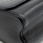 Louis Vuitton Twist MM Limited Edition Flowers Epi Leather Black SHW