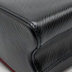 Louis Vuitton Twist MM Limited Edition Flowers Epi Leather Black SHW