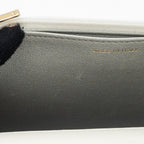 CHANEL 23P LETTER TOP HANDLE WALLET ON CHAIN CALFSKIN WHITE GHW(MICROCHIP)
