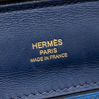 HERMES MINI 24/24 2424-21 BAG EVERCOLOR / SWIFT BLUE GHW