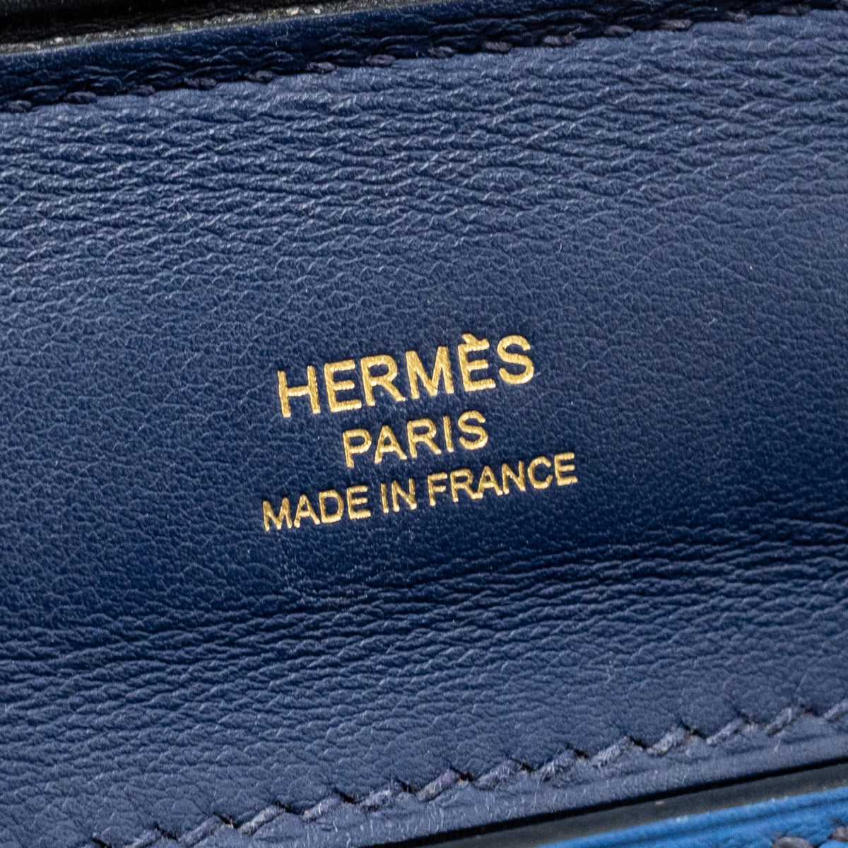 HERMES MINI 24/24 2424-21 BAG EVERCOLOR / SWIFT BLUE GHW