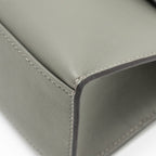 HERMES KELLY POCHETTE SWIFT GRIS MEYER GHW