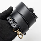 DIOR SMALL LADY DIOR BAG LAMBSKIN BLACK LGHW