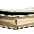DIOR DIORAMA WALLET ON CHAIN METALLIC GOLD WITH GHW
