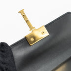 DIOR MICRO 30 MONTAIGNE BAG CALFSKIN BLACK GHW