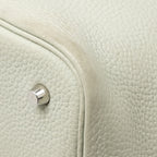Hermes Picotin 22 lock bag Clemence Gris Neve SHW