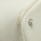Hermes Picotin 22 lock bag Clemence Gris Neve SHW