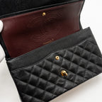 CHANEL JUMBO CLASSIC DOUBLE FLAP BAG CAVIAR BLACK GHW