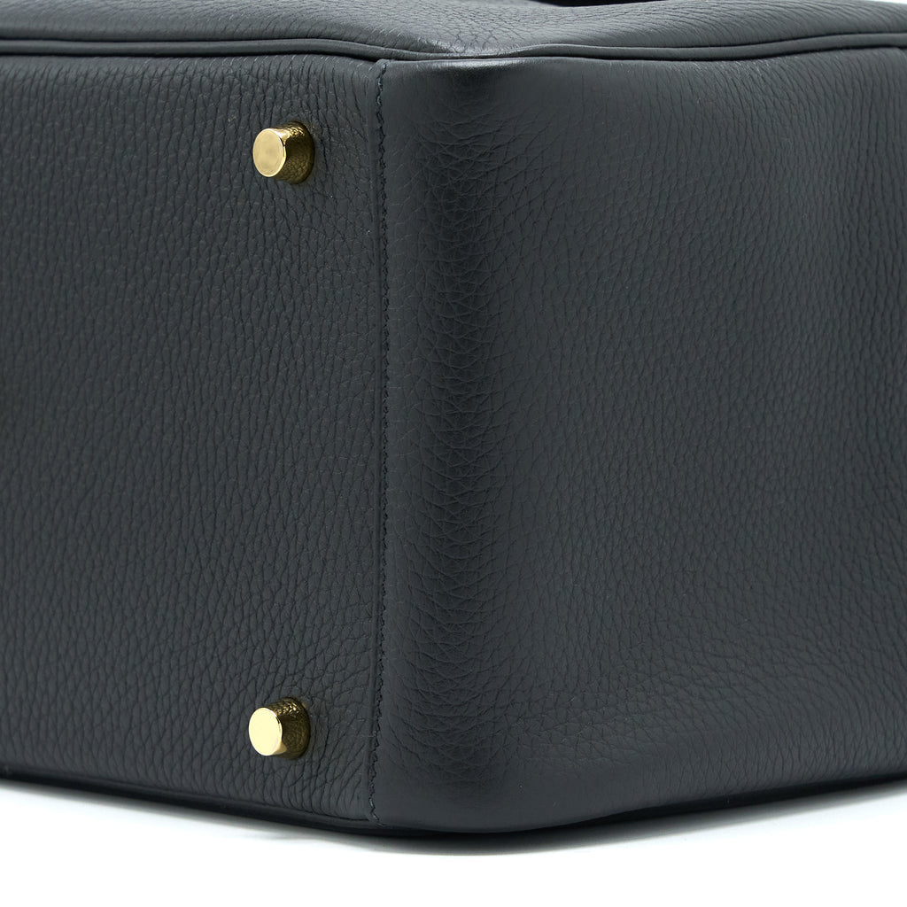 Hermes Lindy 30 Clemence Black GHW