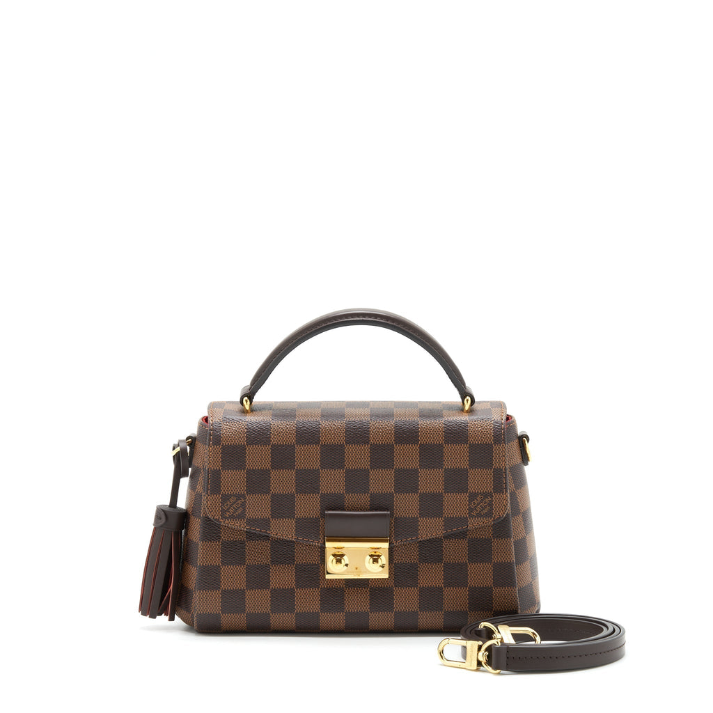 LOUIS VUITTON CROISETTE EBENE BROWN GHW