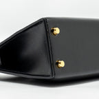 HERMES MINI KELLY TADELAKT BLACK GHW