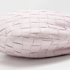 BOTTEGA VENETA MINI JODIE LAMBSKIN LIGHT PINK GHW