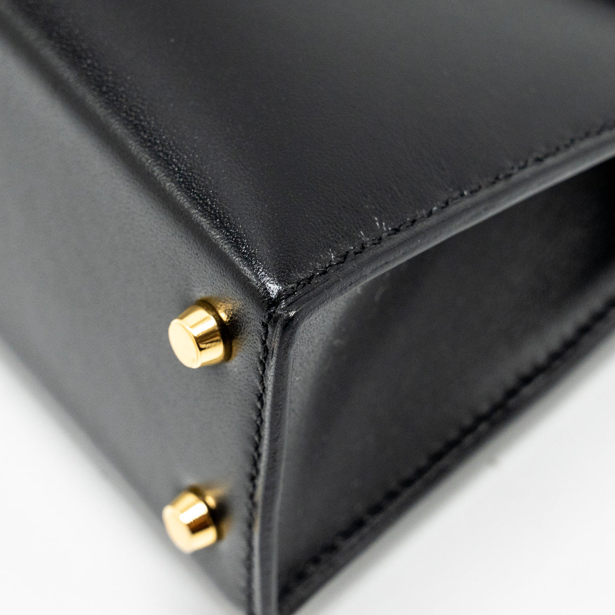 HERMES MINI KELLY TADELAKT BLACK GHW