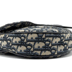 DIOR HOMME SADDLE BAG DIOR OBLIQUE JACQUARD MULTICOLOUR HARDWARE