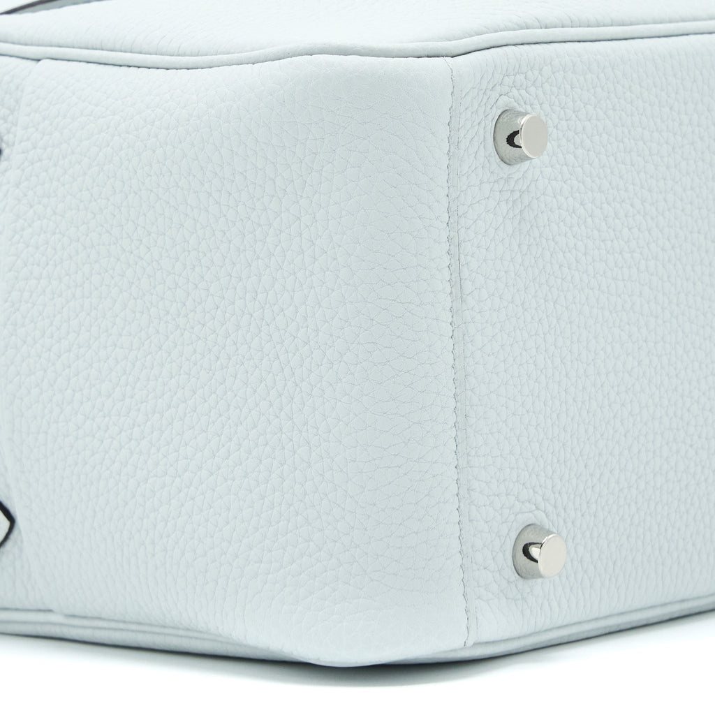 Hermes Lindy 26 Clemence Blue Pale SHW