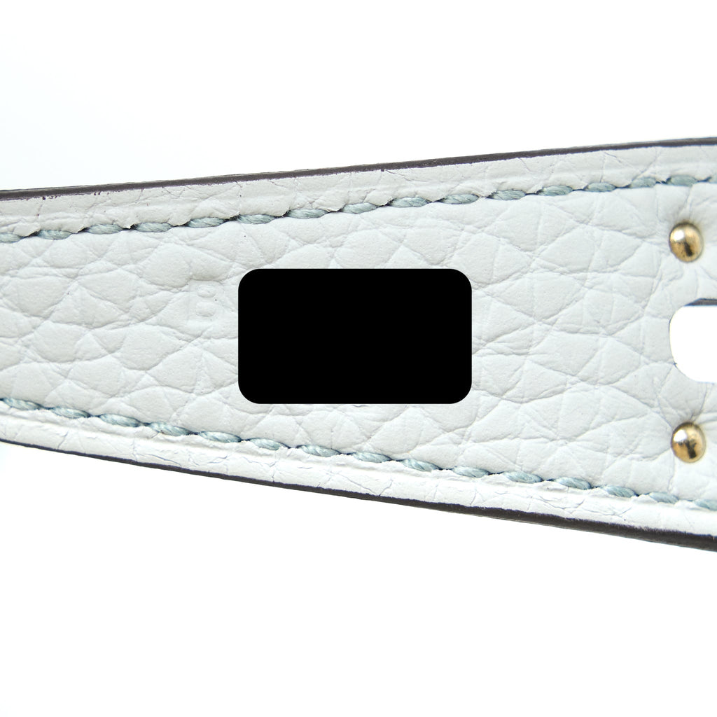 Hermes Lindy 26 Clemence Blue Pale SHW