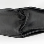 Chanel North South Shopping Tote Bag Aged Calfskin Black GHW