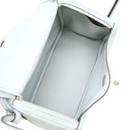 Hermes Lindy 26 Clemence Blue Pale SHW